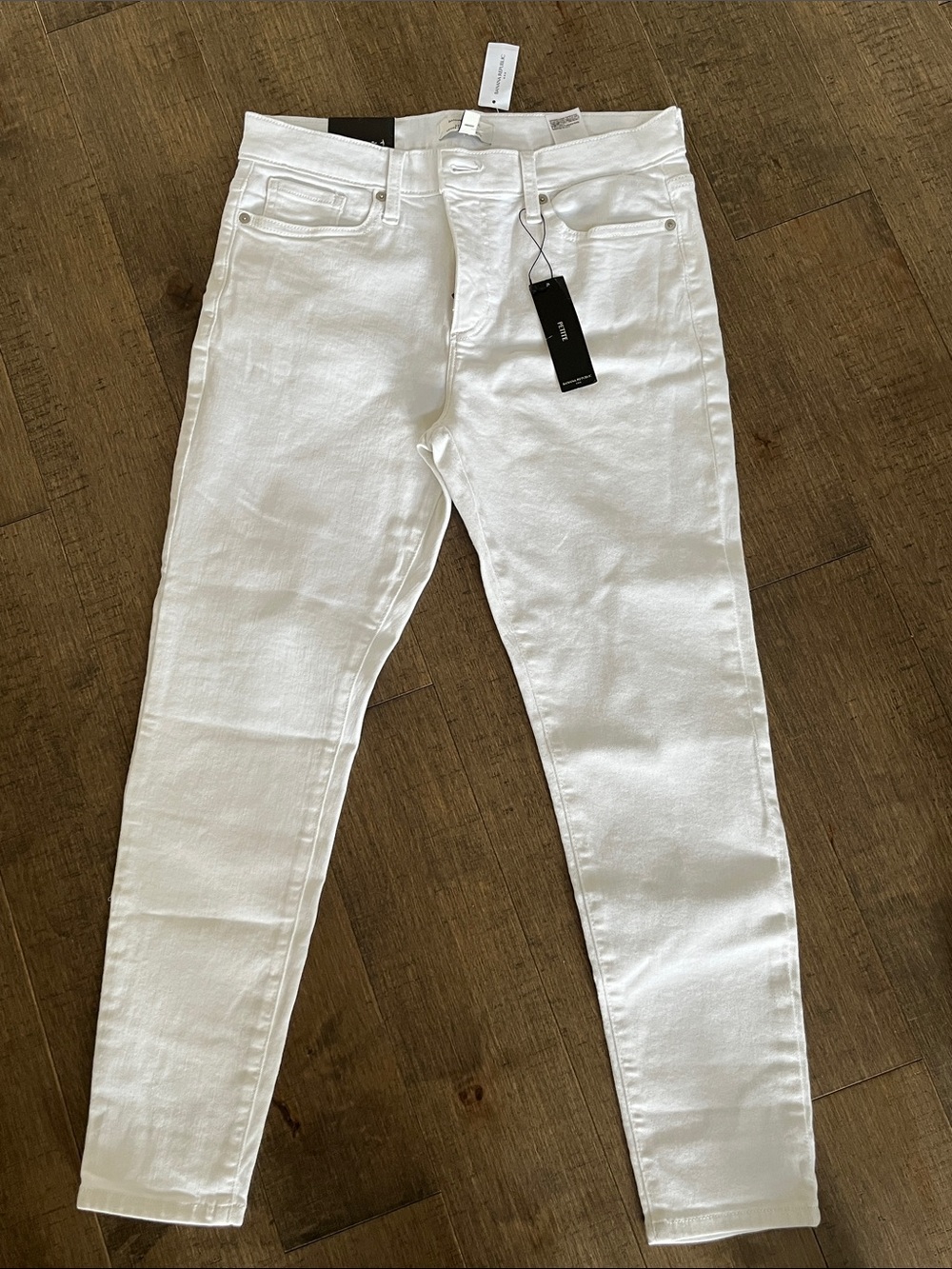 NWT Banana Republic White Women's Skinny Jeans